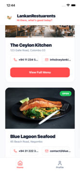 Lankan Restaurants